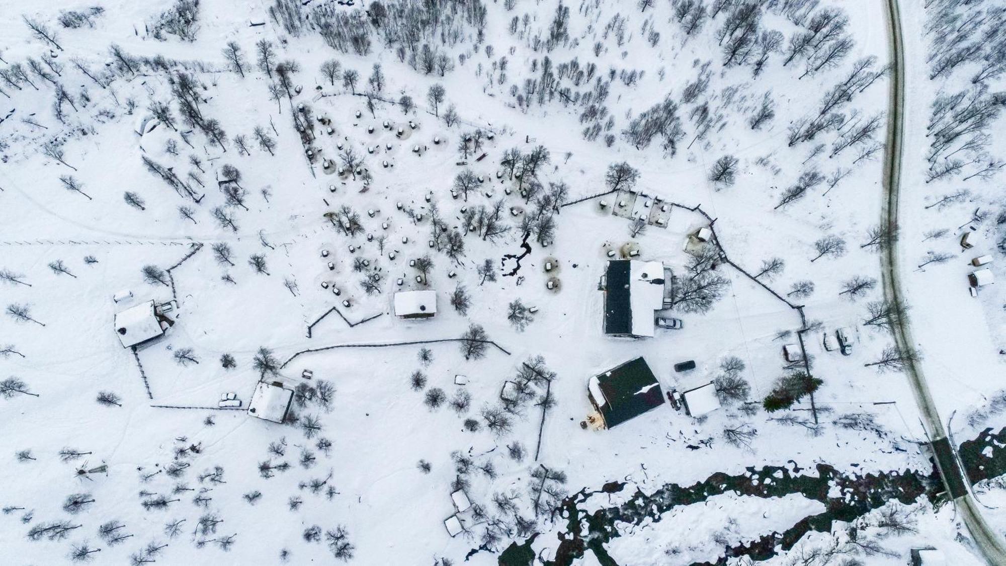 Bardu Huskylodge Bagian luar foto